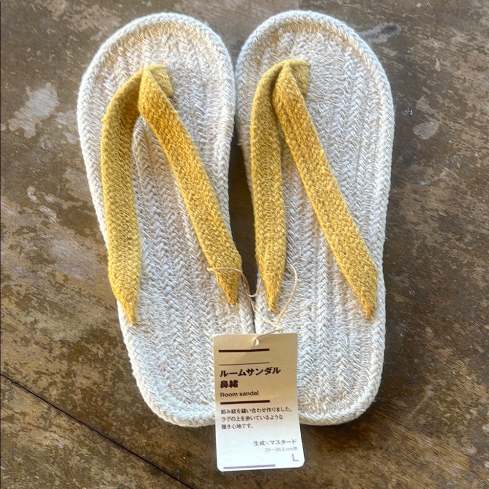 Room Sandal Indoor Slippers zori Hanao size L25-26.5cm